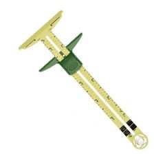 5 in  1 Sliding Gauge with Measuring Sewing Tool Patchwork Tool Ruler 