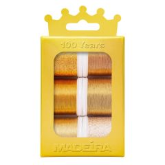 Madeira Metallic Embroidery Thread Anniversary Crown Box 