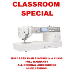 Janome Memory Craft 6700P Professional Sewing Machine Classroom Model