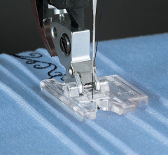 Pfaff Pintuck Foot with Decorative Stitch Guide 9mm (F,G,J,K,L) - 820776096
