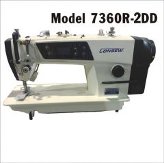 Consew 7360RR-2DD Direct Drive Commercial Sewing Machine with Stand and Servo Motor