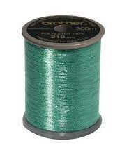 Brother MT992 Metallic Embroidery Thread Light Green