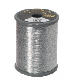 Brother MT996 Metallic Embroidery Thread Aluminium