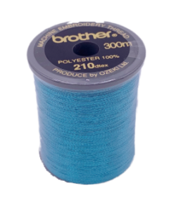 Brother MT987 Metallic Embroidery Thread Turquoise