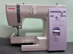 Janome 415 Sewing Machine - USED *Missing accessory tray
