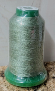 Exquisite Silver Green Embroidery Thread 962 - 1000m