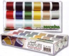 Madeira Aerofil Sewing and Quilting Thread 18 Spool Box