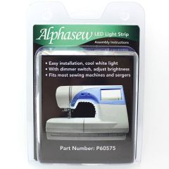 Alphasew 18-Bulb LED Light Strip Kit For Sewing Machines & Sergers 