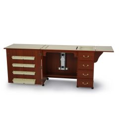 Arrow Norma Jean Sewing Machine Cabinet in Cherry