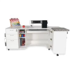 Kangaroo Sydney Hydraulic & Electric Sewing Machine Cabinet (ADVANCED ORDERS - Shipping December 8th)