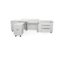 Kangaroo Aussie II Sewing Cabinet in White  (Shipping June 12th)