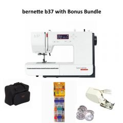 Bernette b37 Computerized Sewing Machine with Bonus Bundle