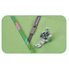 Baby Lock Adjustable Zipper Piping Foot BLA-AZF