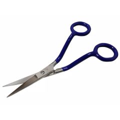 Blue Vinyl 5.5 Inch Applique Scissors