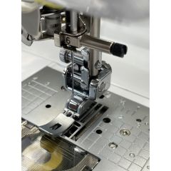 Brother SA227 Adjustable Zipper Piping Foot for High Shank Machines