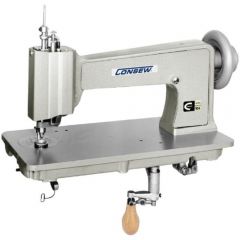 CONSEW 104-1T Manual Embroidery and Quilting Chainstitch Sewing Machine With Table 