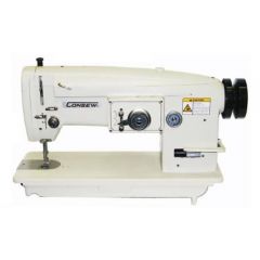 Consew 199RB-2A-1 Single Needle Drop Feed Zig-Zag Lockstitch Industrial Sewing Machine With Table and Servo Motor