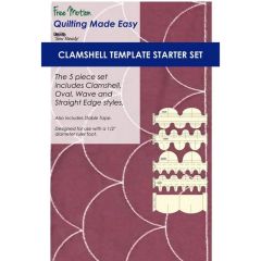 Westalee Clamshell Ruler Template Starter Set WT-LTSS