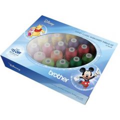 Brother ETPDISCL24 Disney Classic Embroidery Thread Kit