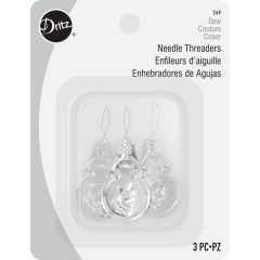 Dritz Metal Needle Threaders 3 Pack