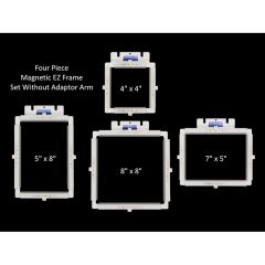 Durkee Four Piece Magnetic Embroidery Frame Set - No Arm
