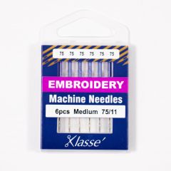 Klasse Embroidery Needle 75/11 - 6 Pack
