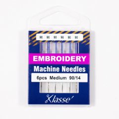Klasse Embroidery Machine Needle 90/14 - 6 Pack