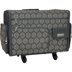 Everything Mary XL Sewing Machine Trolley Tan Floral EVM14465-1 