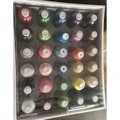 Exquisite Most Popular Colors 30 Spool Embroidery Thread Set 5000m 