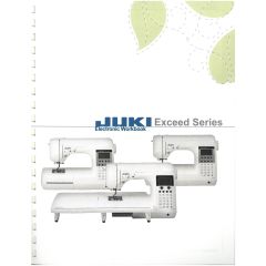 Juki Workbook For Exceed F300 F400 F600 Sewing Machines 