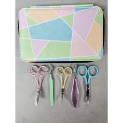 Famore's Sea Glass Embroidery Scissor and Tool Kit