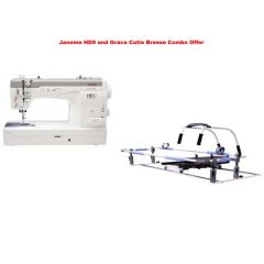 Janome HD9BE and Grace Cutie Breeze Quilting Combo Offer