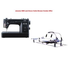 Janome HD9BE and Grace Cutie Breeze Quilting Combo Offer