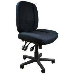 Horn of America 17090 Deluxe 6 Way Adjustable Chair in Black