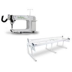 Handi Quilter Simply Sixteen Longarm Quilting Machine with 8 Foot Loft Metal Frame