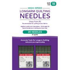 Handi Quilter High-Speed Longarm Needles – Two Packages of 10 (Crank 110/18 134MR-4.0)