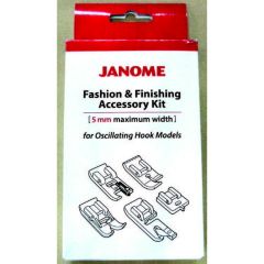Janome Fashion and Finishing Sewing Machine Accessory Kit