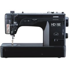Janome HD9BE Heavy Duty Sewing Machine in Vintage Black Classroom Model