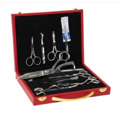 Janome 9 Piece Sewing Embroidery Quilting Scissor Set