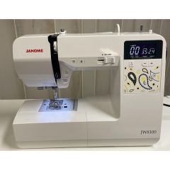 Janome JW8100 Computerized Sewing Machine Recent Trade