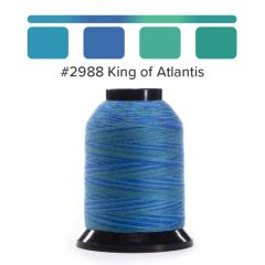Grace Finesse Variegated Quilting Thread King Of Atlantis #2988
