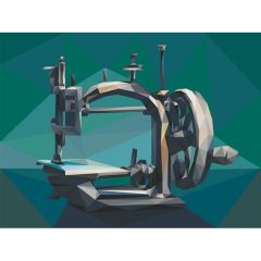 Brother SALKSWQKIT1 Antique Sewing Machine Quilt Kit