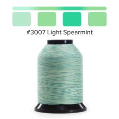 Grace Finesse Variegated Quilting Thread Light Spearmint #3007