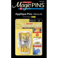 Magic Pins Applique Regular 1 Inch Pack of 50