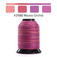 Grace Finesse Variegated Quilting Thread Mauve Orchid #2986