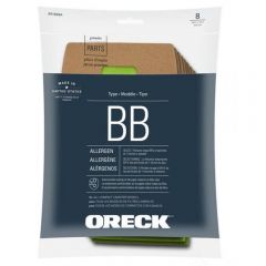 Oreck Hand Vacuum Bags Type BB 8 Pack