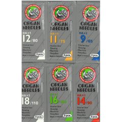 Organ HAx1 Sewing Machine Essential Needle Kit