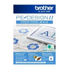 Brother SAVRPED11 PE-DESIGN 11 Personal Embroidery and Sewing Digitizing Software Upgrade