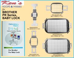 5in1 Embroidery Hoop Set for Brother PR 6 & 10 Baby Lock  Array Venture