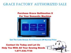 Grace Quilt Motion X Foundations Automation for Domestic Machines 